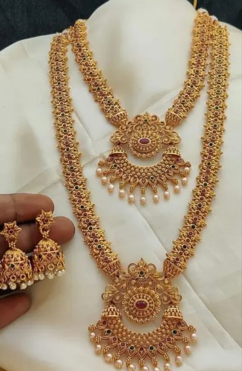 Antique Temple Jewelry Bridal Set