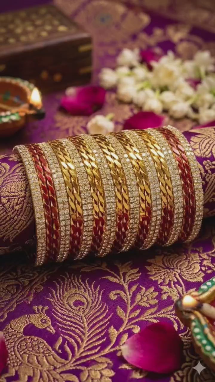 Bridal Chooda Bangle Set